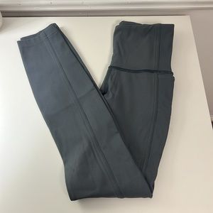 Lululemon Gray Double Lined Leggings